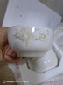 懷益 瓷業(yè) HUAIYI陶瓷餐具碗碟套裝家用高檔新款碗盤喬遷送禮輕奢餐具套裝組合 山茶花4.5英寸碗10個 曬單實拍圖