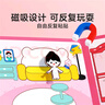 【時光學】磁吸安靜書全3本美食街游樂園萌寵屋免裁磁性磁力兒童DIY手工制作男孩女孩換裝貼紙書生日禮物 曬單實拍圖