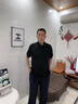 羅蒙（ROMON）純棉男士短袖T恤夏季休閑商務(wù)中青年翻領(lǐng)POLO衫男薄款上衣服男裝 曬單實(shí)拍圖