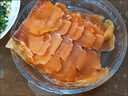 煙熏三文魚切片新鮮香草生魚片日料刺身 原味100g*1包 曬單實拍圖