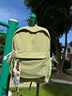 卡帝奢書(shū)包女初中生高中生大學(xué)生簡(jiǎn)約百搭大容量小背包女電腦旅行雙肩包 綠色【藍背帶歪脖熊】 大號 曬單實(shí)拍圖
