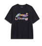 李寧短袖T恤文化衫男子夏季LOGO字母印花圓領(lǐng)運(yùn)動(dòng)服AHSU745 曬單實(shí)拍圖