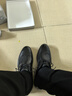 紅蜻蜓布洛克皮鞋男正裝職場商務皮鞋婚鞋牛皮鞋男單鞋WTA33285黑色42 曬單實拍圖