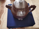 茗泥堂 宜興紫砂壺手工泡茶壺功夫茶具泡茶器 家用紫泥小茶壺 紫泥龍型德鐘壺 310ml 曬單實(shí)拍圖