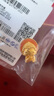周大生腕美文運(yùn)財(cái)福黃金夜光琺瑯笑口財(cái)神轉(zhuǎn)運(yùn)珠七夕情人節(jié)禮物送女友 歡喜如來(lái)轉(zhuǎn)運(yùn)珠 1.05g 【單轉(zhuǎn)運(yùn)珠-不配繩】 曬單實(shí)拍圖
