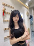 周大金 CHOW TAI KING輕奢綠幽靈手串女生高級感聚財好運水晶手鏈情人節生日禮物送女友 蝶戀·綠幽靈手串【順豐空運】 曬單實(shí)拍圖