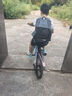 袋鼠雙肩包男大容量旅行背包防潑水商務(wù)電腦包初中高中大學(xué)生男女書包 黑色 曬單實拍圖