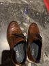 他她（TATA）商務(wù)休閑皮鞋男士軟底真皮工作鞋父親鞋2025春新QFS01AM5 棕色 42 曬單實(shí)拍圖