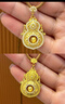 蒂蔻（Tico）足金999吉祥葫蘆黃金吊墜人生四美古法金鑲莫桑鉆項鏈七夕節(jié)禮物 約8.6g【金重多退少補(bǔ)】 曬單實拍圖