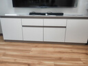 帝勝爾圓角巖板電視機柜客廳家用45cm高款地柜現代簡(jiǎn)約2025新款電視柜 1.6米尤加利灰+暖白色 曬單實(shí)拍圖