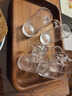 青蘋(píng)果 水晶玻璃白酒杯套裝分酒器小號二兩小酒杯一口杯中式飯店用家用 水晶分酒器100MLx6【萬(wàn)人購買(mǎi)】 曬單實(shí)拍圖