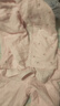 MEJU純棉雙層紗布女長(cháng)袖睡衣溫柔粉色可愛(ài)刺繡V領(lǐng)家居服套裝女裝 粉色 M (160) 95-115斤以?xún)?曬單實(shí)拍圖