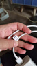 華為原裝6A數(shù)據(jù)線 USB Type-A轉(zhuǎn)USB Type-C/1m線長(zhǎng)/支持66W（11V6A）充電 白色CC790 曬單實(shí)拍圖