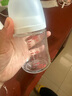 貝親（Pigeon）玻璃奶瓶寬口徑防脹氣160ml S號奶嘴 1月+ AA186  曬單實拍圖