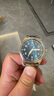萬國（IWC）瑞士原裝飛行員系列商務(wù)休閑皮帶機(jī)械手表男士腕表節(jié)日送老公禮物 40mm鋼帶藍(lán)盤IW328204 曬單實(shí)拍圖