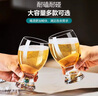 PAKCHOICE高檔精釀金箔啤酒杯套裝水晶玻璃大容量水杯扎啤杯大號ktv用輕奢 曬單實拍圖