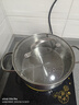 Momscook 不銹鋼湯鍋淺燒鍋燉湯鍋復(fù)底加厚 玻璃蓋 SUS304 電磁爐燃?xì)馔ㄓ?20×11.5CM【配蒸籠】 20cm 曬單實(shí)拍圖