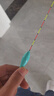 船長漂蘆魂K10高靈敏魚漂抗走水黑坑鯉魚漂 K10蒂芙尼藍三目加粗尾—2號 曬單實拍圖