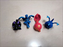 爆丸小子全套bakugan 烈火獨角龍獸蜘蛛球彈射對戰變形恐龍蛋玩具 混色隨機4只+4卡 曬單實(shí)拍圖