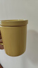 無印良品（MUJI）炻瓷 馬克杯 家用水杯 陶瓷杯 咖啡杯 辦公室 淺黃色  500ml 曬單實(shí)拍圖