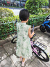 ASK JUNIOR女童連衣裙2025夏裝新品兒童國(guó)風(fēng)漢服裙薄款透氣青少年旗袍 曬單實(shí)拍圖