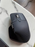 羅技（Logitech）大師系列 MX Master 3S 無線藍(lán)牙鼠標(biāo) 人體工學(xué) 辦公 靜音鼠標(biāo) 高端 石墨黑 帶無線接收器 曬單實(shí)拍圖