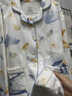 康喜月A類純棉夾層空氣棉月子服秋冬季產(chǎn)婦待產(chǎn)服產(chǎn)后喂奶哺乳期家居服 鯨落星沉【A類純棉夾層空氣棉】 M碼【適合90-120斤 】 曬單實拍圖