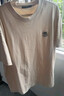 太平鳥(niǎo)男裝 小狐貍短袖t恤男夏季純色純棉寬松男生 淺駝色第二批（寬松） S 曬單實(shí)拍圖