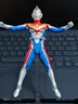 萬(wàn)代（BANDAI）SHF 真骨雕 戴拿 奧特曼 閃亮型 平成三杰 可動(dòng)手 戴拿 真骨雕 盒裝9新 曬單實(shí)拍圖
