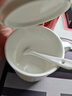 美廚（maxcook）陶瓷馬克杯情侶杯子 家用水杯咖啡牛奶早餐茶杯帶蓋勺白色MCB2924 曬單實(shí)拍圖