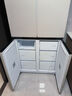 美的（Midea）首創(chuàng)45cm超薄嵌入餐邊柜家用客廳冰箱左餐右廚大容量底部散熱十字四開門國(guó)家補(bǔ)貼BCD-427WUSGPZM 曬單實(shí)拍圖