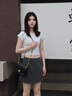 COOGI包包女包輕奢品牌斜挎手提包新款2025七夕情人節(jié)禮物送女友老婆 黑色 曬單實拍圖