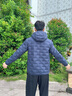 波司登90鵝絨短款輕薄羽絨服連帽保暖休閑無(wú)縫膠囊外套B250131035 曬單實(shí)拍圖