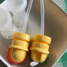 兒童礦泉水便攜喝水神器吸嘴蓋寶寶飲料瓶蓋帽防嗆水吸管蓋轉(zhuǎn)換頭 粉色 曬單實(shí)拍圖