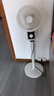 XVVMI米【超級單品】三葉輕音立式電風扇家用柔風落地扇臺式桌面小型風扇大風量節(jié)能搖頭宿舍電扇  曬單實拍圖
