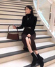 皮爾卡丹（pierre cardin）鄂爾多市100純羊毛衫女秋冬加厚半高領(lǐng)毛衣修身針織內搭打底衫 杏色 M 建議85-95斤 曬單實(shí)拍圖