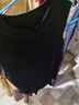 播無袖薄款針織衫女商場同款2024春新款修身背心上衣BDR1SD0454 K40玄黑 M 曬單實拍圖