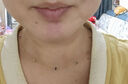 若華（RUOHUA）軟tang 滿天星彩色藍(lán)寶石項(xiàng)鏈女18k金鎖骨鏈生日禮物送女友禮物 混彩色項(xiàng)鏈3-4mm【40cm】 曬單實(shí)拍圖