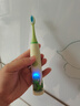 新款電動(dòng)兒童電動(dòng)牙刷智能歲兒童牙刷卡通聲波式牙刷電動(dòng)軟毛充電 106兒童充電【萌動(dòng)綠】 配8刷頭 曬單實(shí)拍圖