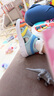 卡特兔兒童涼鞋男童夏季學(xué)步鞋1-6歲毛毛蟲(chóng)童鞋女寶寶機(jī)能運(yùn)動(dòng)涼鞋XBF3 曬單實(shí)拍圖