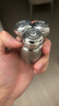 奔騰（POVOS）小星錘電動剃須刀男士刮胡刀充電便攜迷你三刀頭輕便七夕情人節(jié)日禮物胡須刀迷你生日送爸爸男友 【冰川銀】便攜三翼+浮動刀頭+雙環(huán)弧面 曬單實拍圖