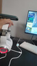 漫步者（EDIFIER）HECATE G4pro有線(xiàn)版頭戴式電競游戲耳機 USB7.1聲道有線(xiàn)電腦吃雞fps耳麥降噪麥克風(fēng) 銀白色 曬單實(shí)拍圖