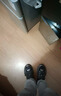 森馬男鞋夏季透氣網(wǎng)面厚底增高休閑老爹鞋男士復古潮流防滑運動(dòng)跑步鞋 深灰 【基礎款】 41 曬單實(shí)拍圖