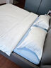 奧珂伊莎天絲四件套萊賽爾床單奧地利200支夏季輕奢被套床笠真絲床品裸睡 琉璃白 200支 1.8m 床單款 （被套200*230cm） 曬單實(shí)拍圖