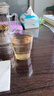康恩嘉一次性杯子加厚航空杯透明硬塑料杯酒店KTV啤酒杯家用泡茶可定制 臺階磨砂200ml 加厚航空杯25個 曬單實拍圖
