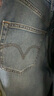 Levi's李維斯冬暖系列女士High Loose寬松高腰闊腿直筒美式牛仔褲 中藍(lán)色 26 (29) 曬單實(shí)拍圖