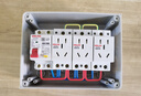 德力西電氣 DELIXI ELECTRIC空氣開(kāi)關(guān)防水盒戶(hù)外帶鎖插座箱盒子充電樁漏電保護器配電箱 8回路+2P32A漏保+插座10A*3 曬單實(shí)拍圖