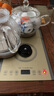新功（SEKO） 底部全自動上水電熱水壺?zé)畨夭枧_電茶壺電茶爐 W7 1L 玻璃電茶爐 曬單實拍圖