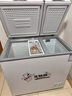 北極熊（BEIJIXIONG）雙溫冰柜家用小型雙箱冷柜 冷藏冷凍兩用柜雙門商用大容量臥式冰箱節(jié)能省電 雙門雙溫211升【一級能效 全國聯(lián)保】 211L 曬單實拍圖