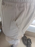 伍迪丹頓（WODYDATON）純棉工裝四五分短褲男夏季運動(dòng)休閑多口袋寬松潮牌耐臟耐磨中褲子 卡其色 2XL 曬單實(shí)拍圖